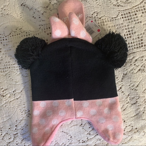 NWT, Disney Minnie Mouse Hat and Gloves Set - Picture 5 of 9